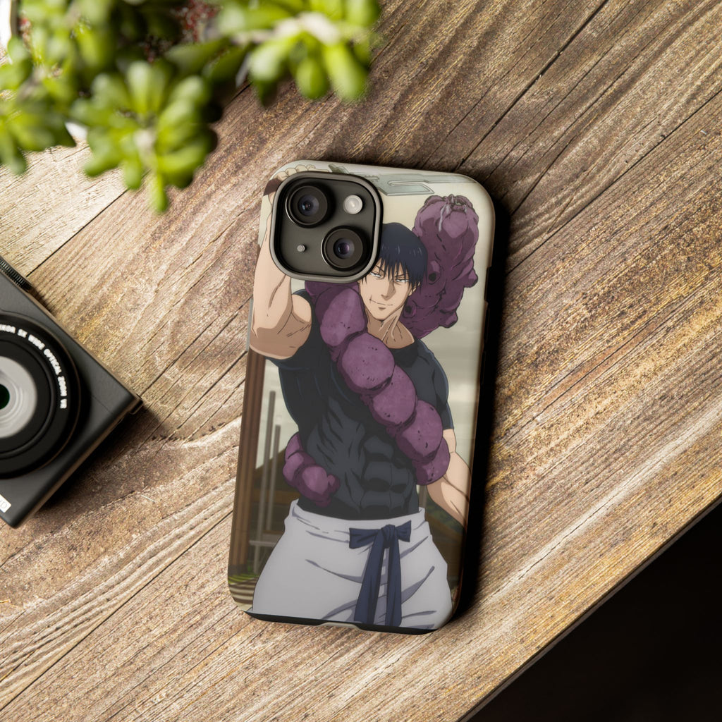 Toji Fushiguro Anime Phone Case — Jujutsu Kaisen Character Protective iPhone Cover
