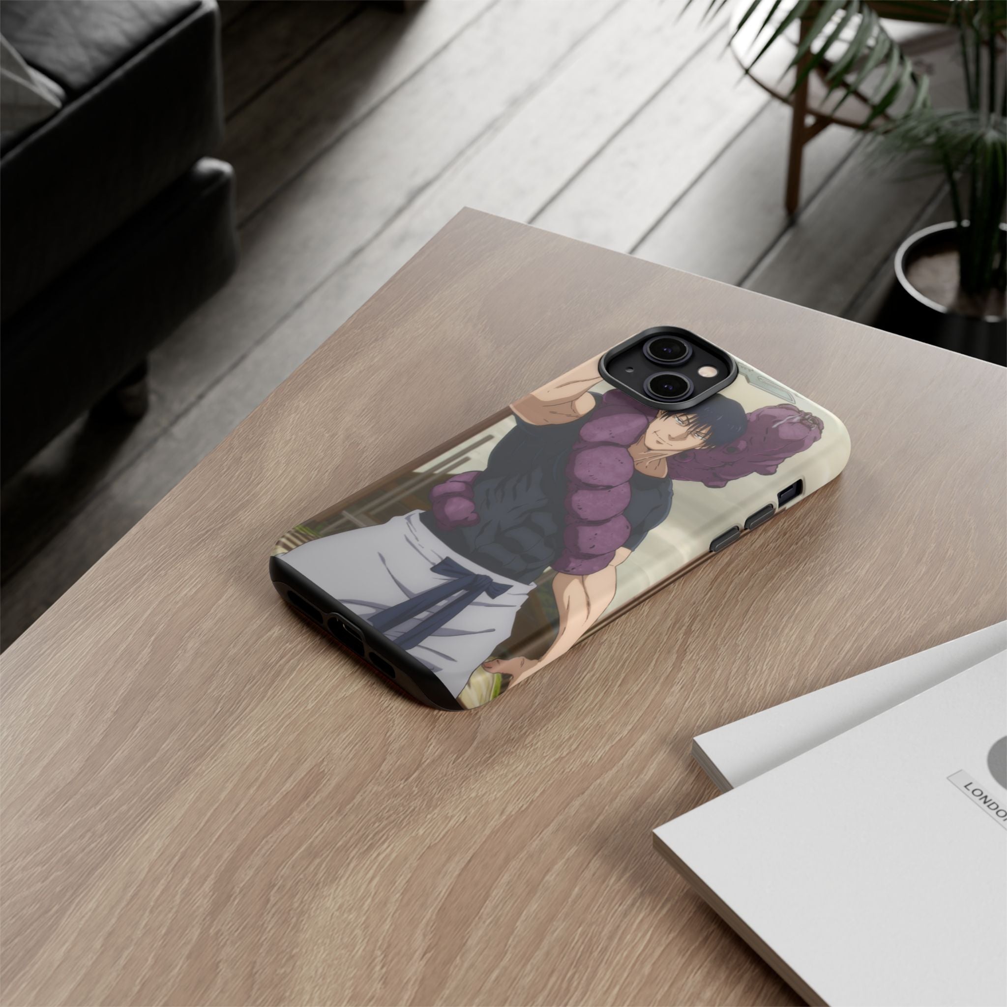 Toji Fushiguro Anime Phone Case — Jujutsu Kaisen Character Protective iPhone Cover