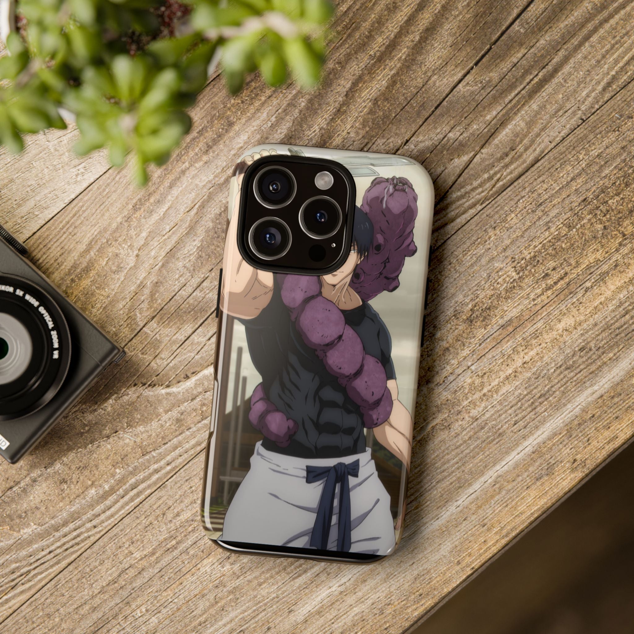 Toji Fushiguro Anime Phone Case — Jujutsu Kaisen Character Protective iPhone Cover