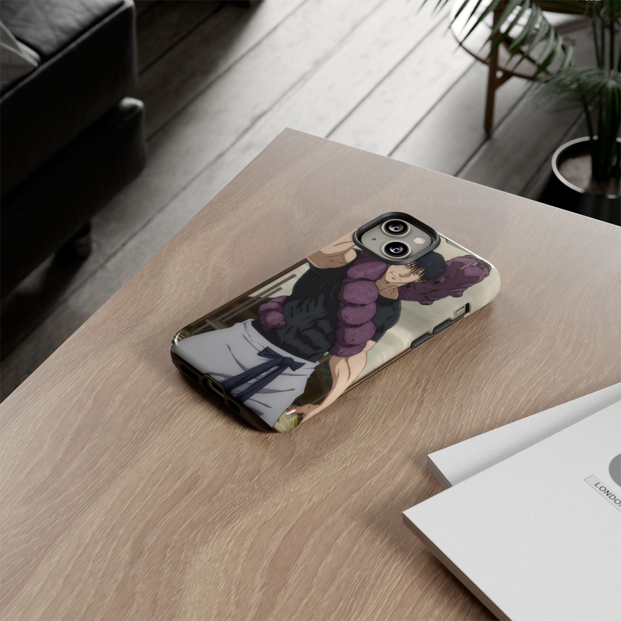 Toji Fushiguro Anime Phone Case — Jujutsu Kaisen Character Protective iPhone Cover