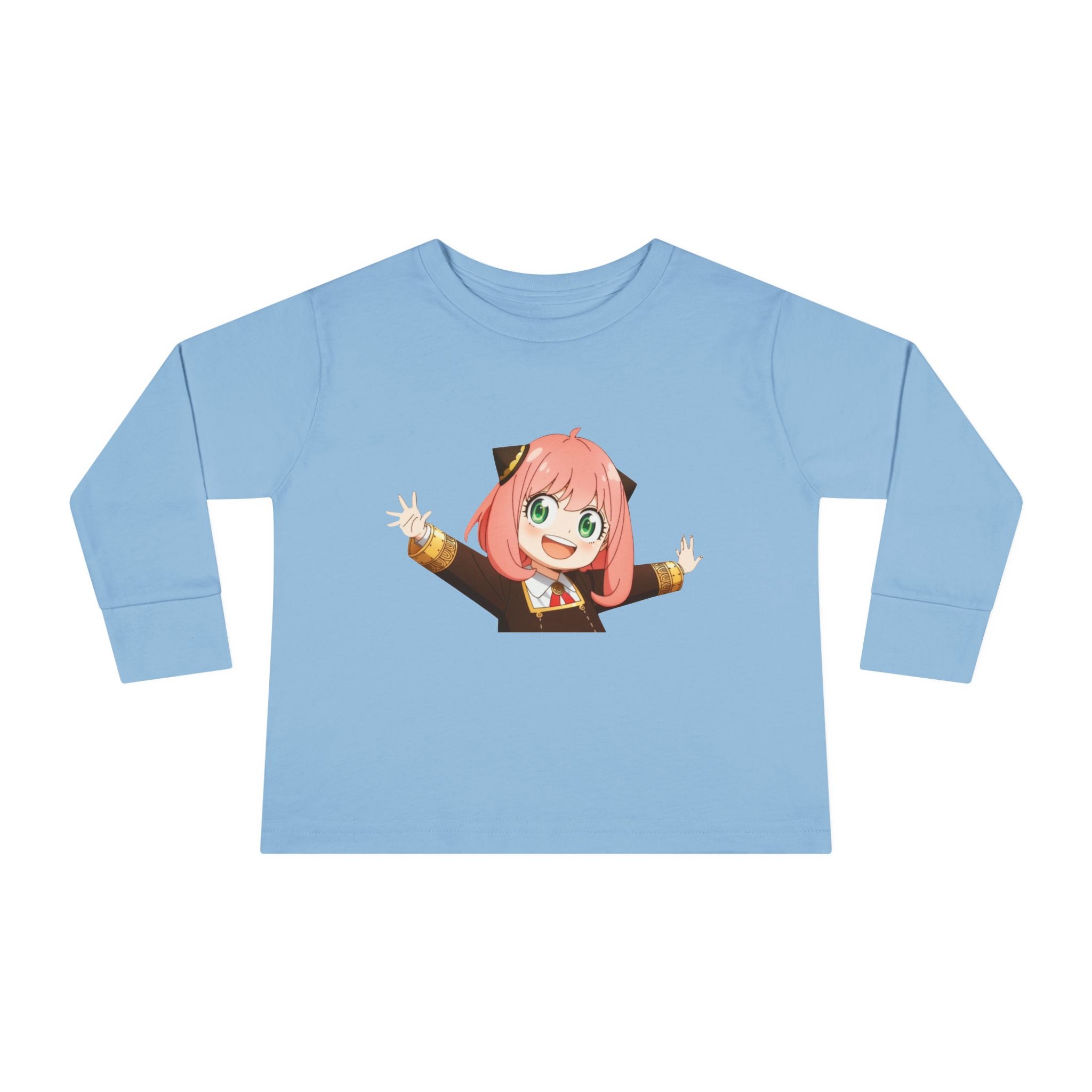 Spy x Family Anya Toddler Long Sleeve Tee — Cute Anime Kid Shirt