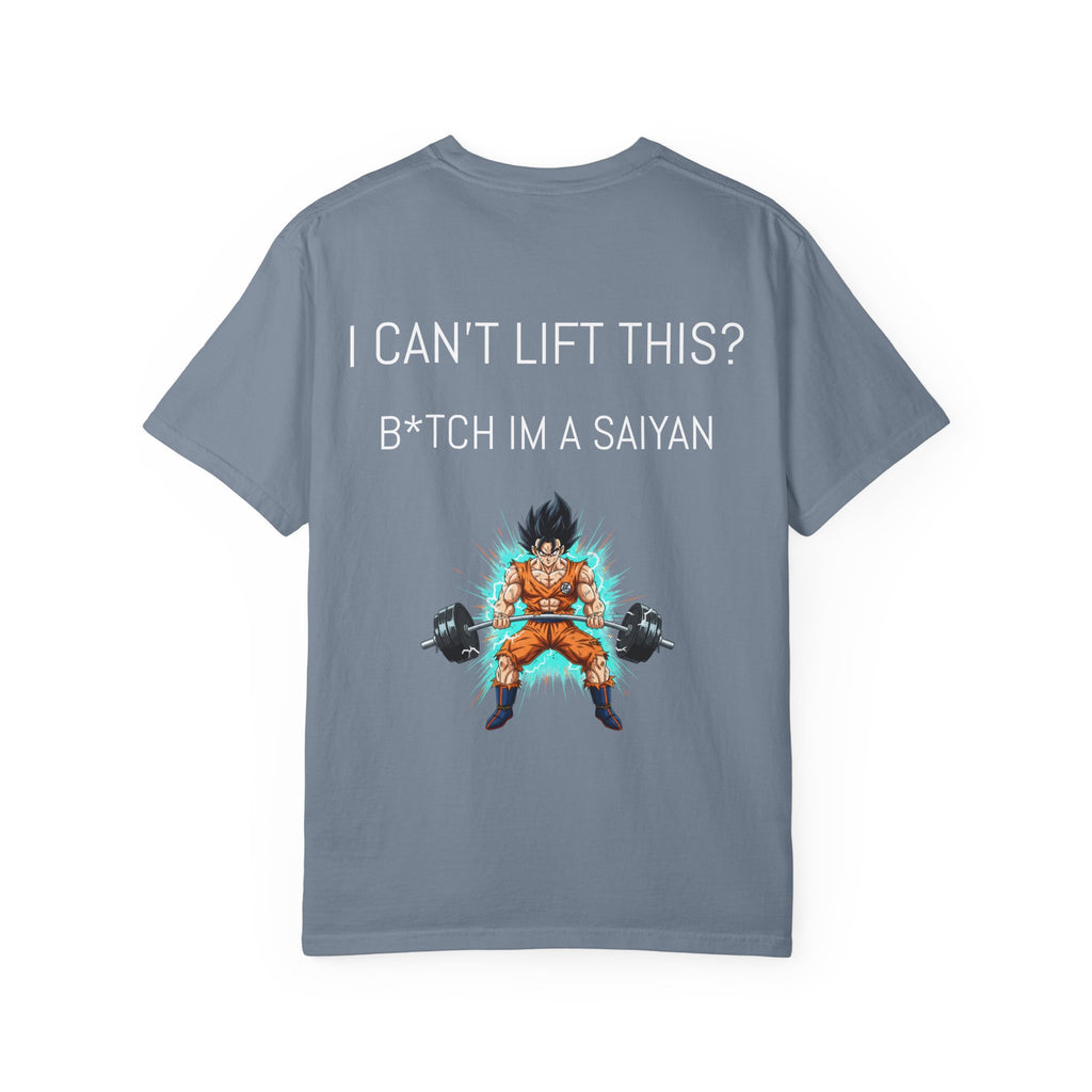 Saiyan Powerlifting T-Shirt — “I Can’t Lift This? B*tch I’m a Saiyan”