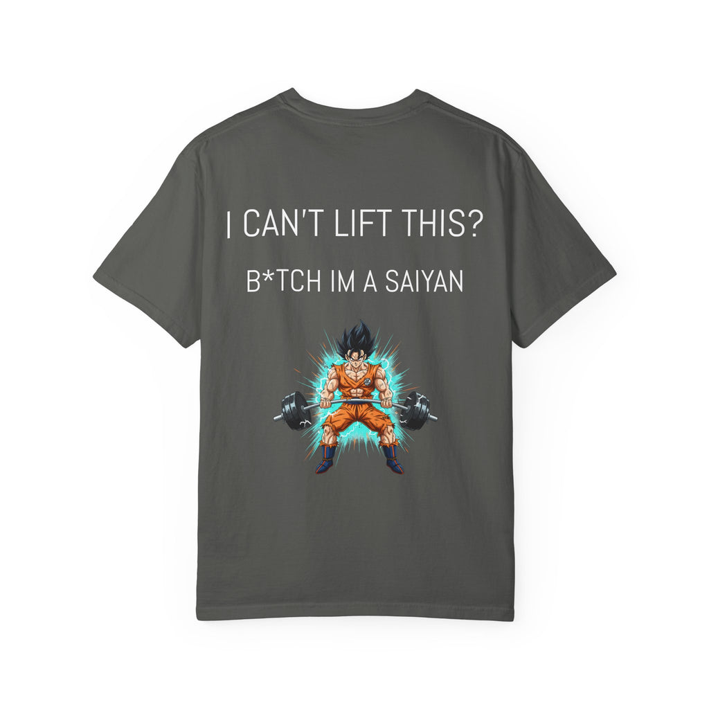 Saiyan Powerlifting T-Shirt — “I Can’t Lift This? B*tch I’m a Saiyan”