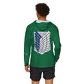 Scout Regiment Green Hoodie — Attack on Titan Wings Logo Warmup Hoodie