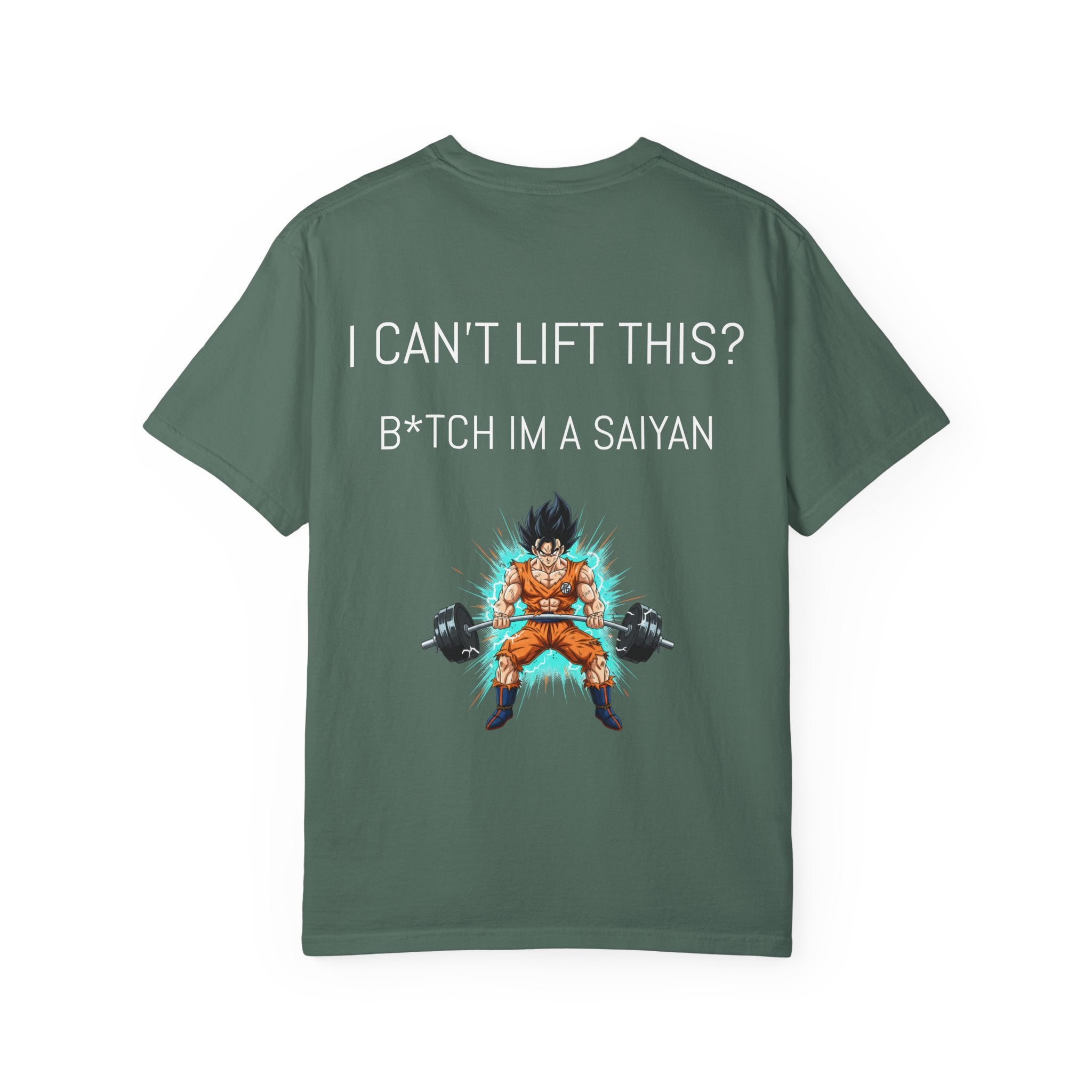 Saiyan Powerlifting T-Shirt — “I Can’t Lift This? B*tch I’m a Saiyan”