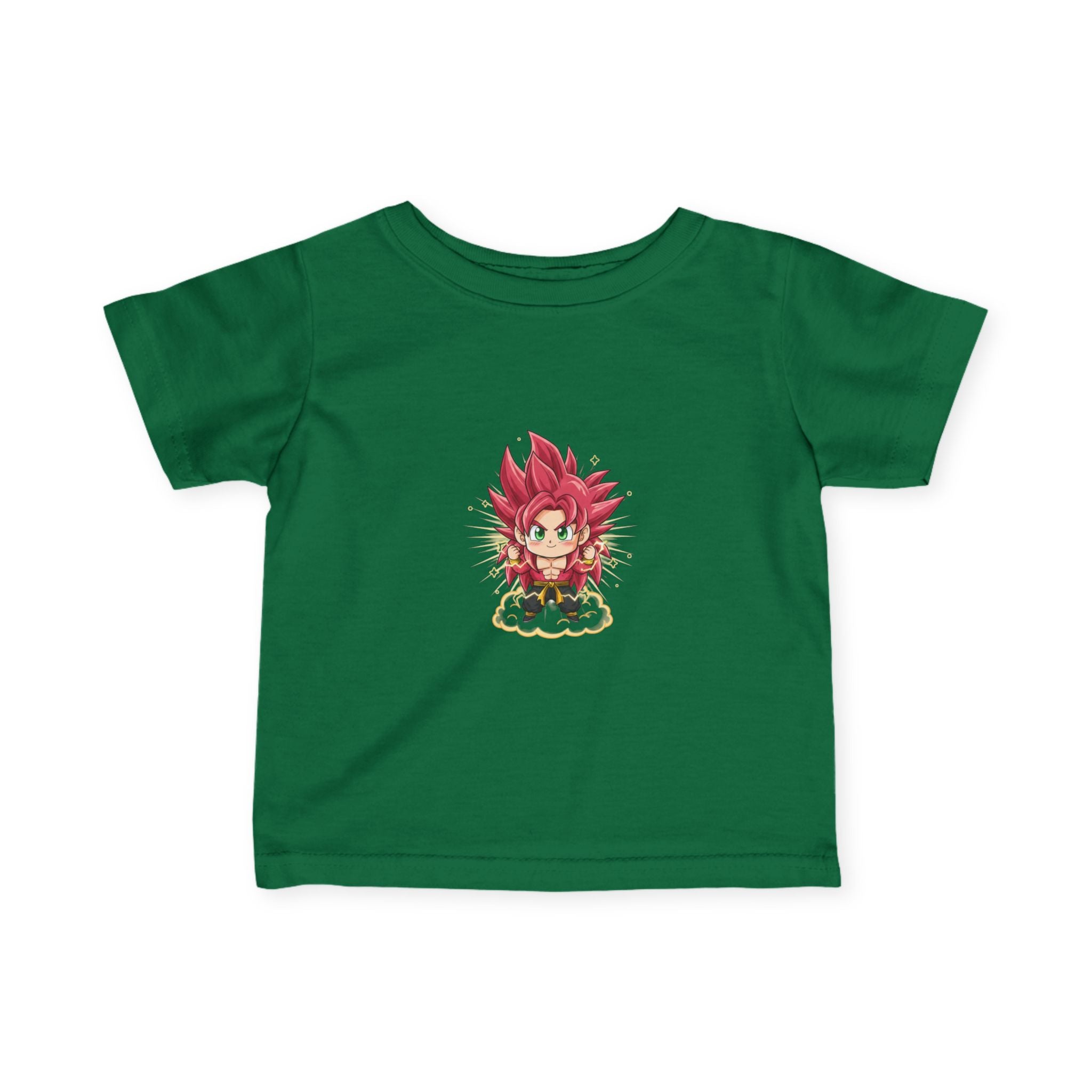 Infant dragon ball daima Tee — Cute Chibi Super Saiyan 4 Baby Shirt