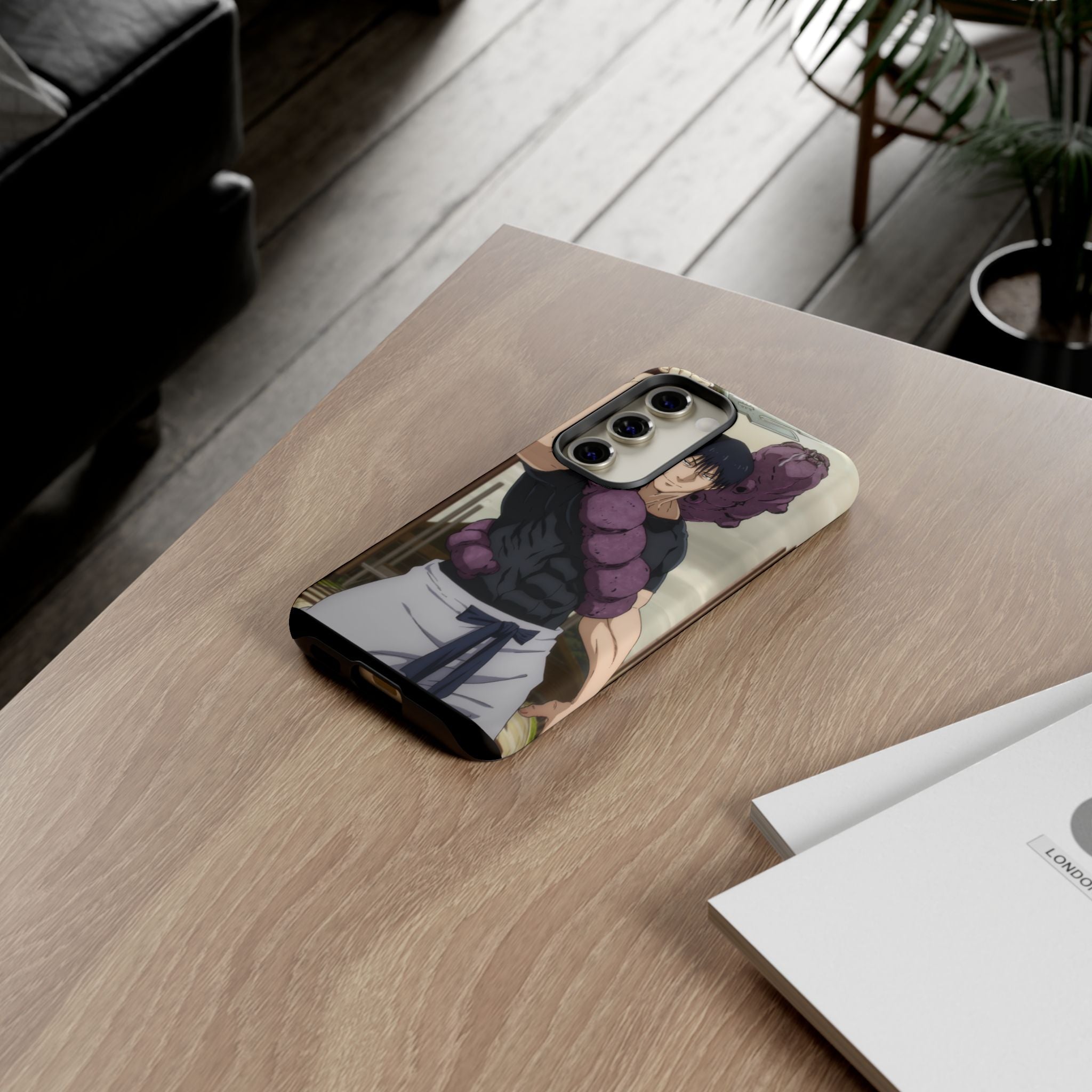 Toji Fushiguro Anime Phone Case — Jujutsu Kaisen Character Protective iPhone Cover