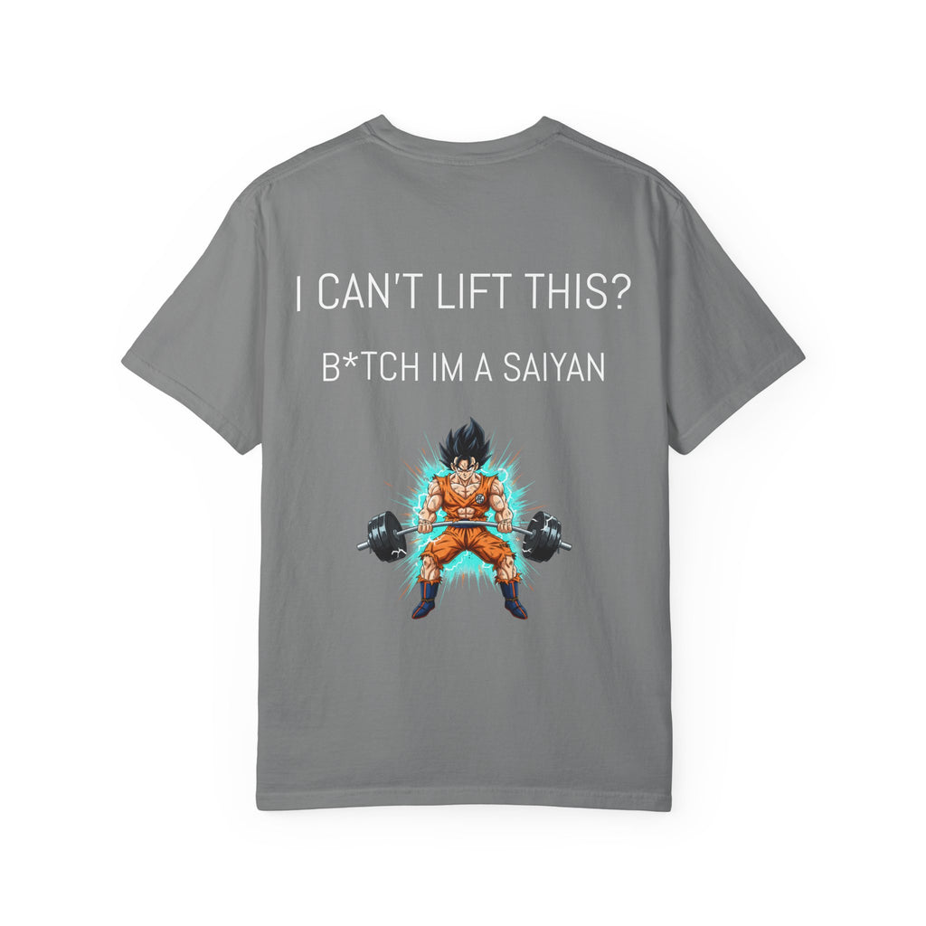 Saiyan Powerlifting T-Shirt — “I Can’t Lift This? B*tch I’m a Saiyan”
