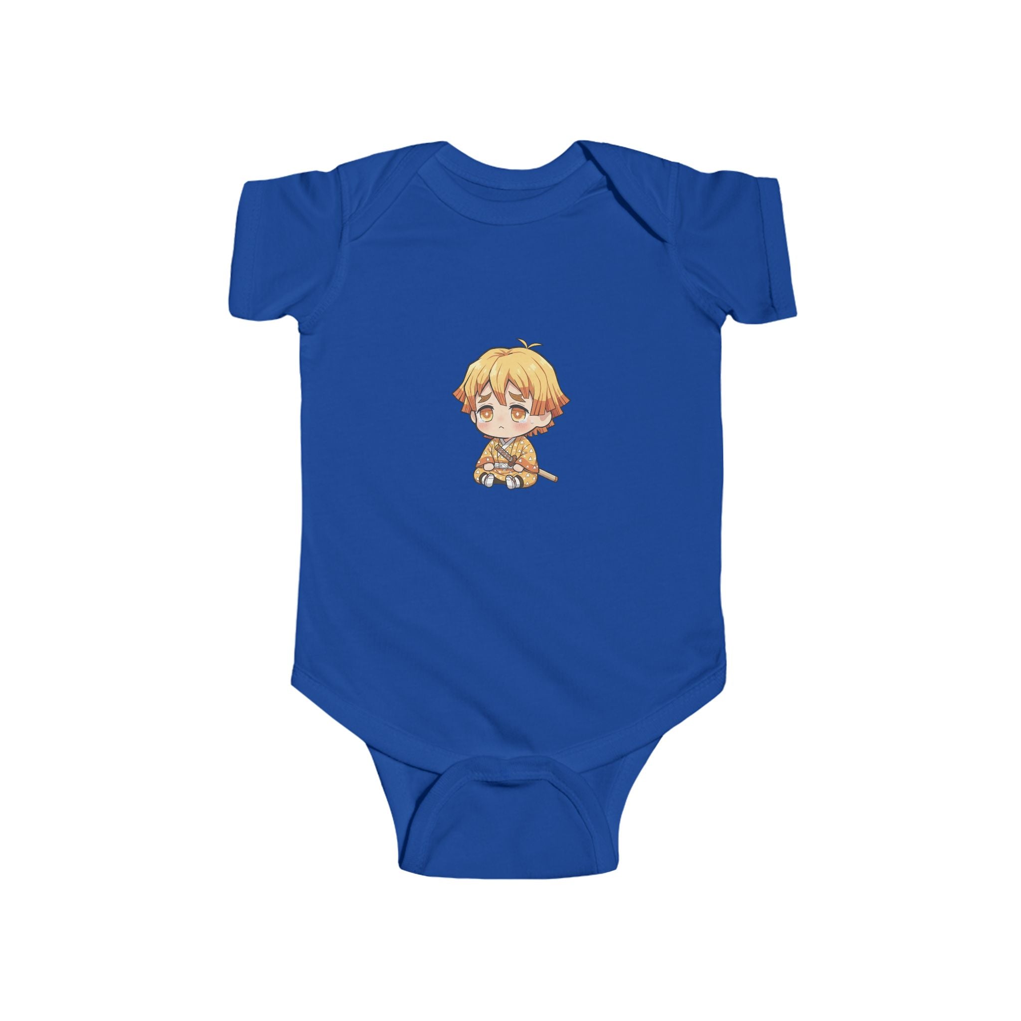 Zenitsu Baby Bodysuit – "Eat Sleep Zenitsu Repeat" Cute Anime Infant Onesie