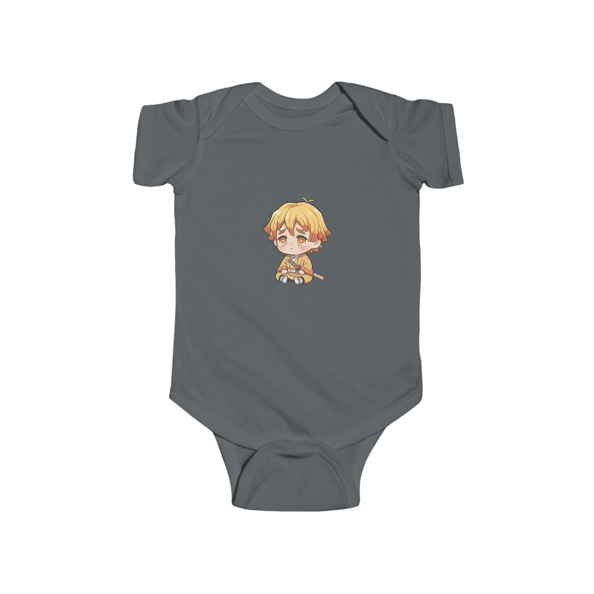 Zenitsu Baby Bodysuit – "Eat Sleep Zenitsu Repeat" Cute Anime Infant Onesie