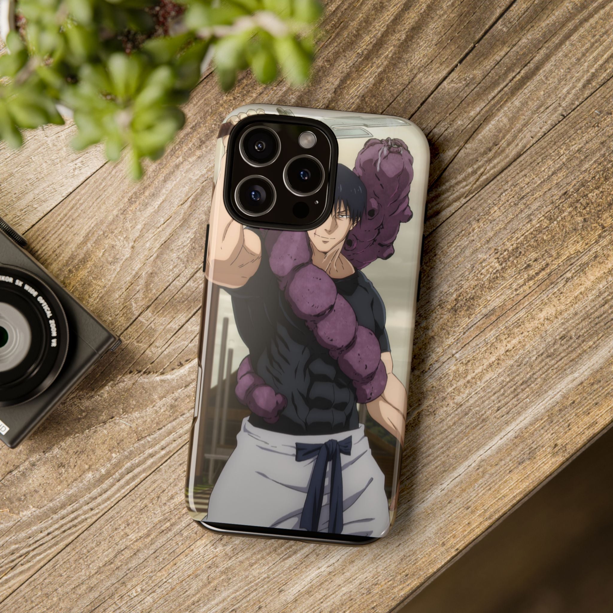 Toji Fushiguro Anime Phone Case — Jujutsu Kaisen Character Protective iPhone Cover