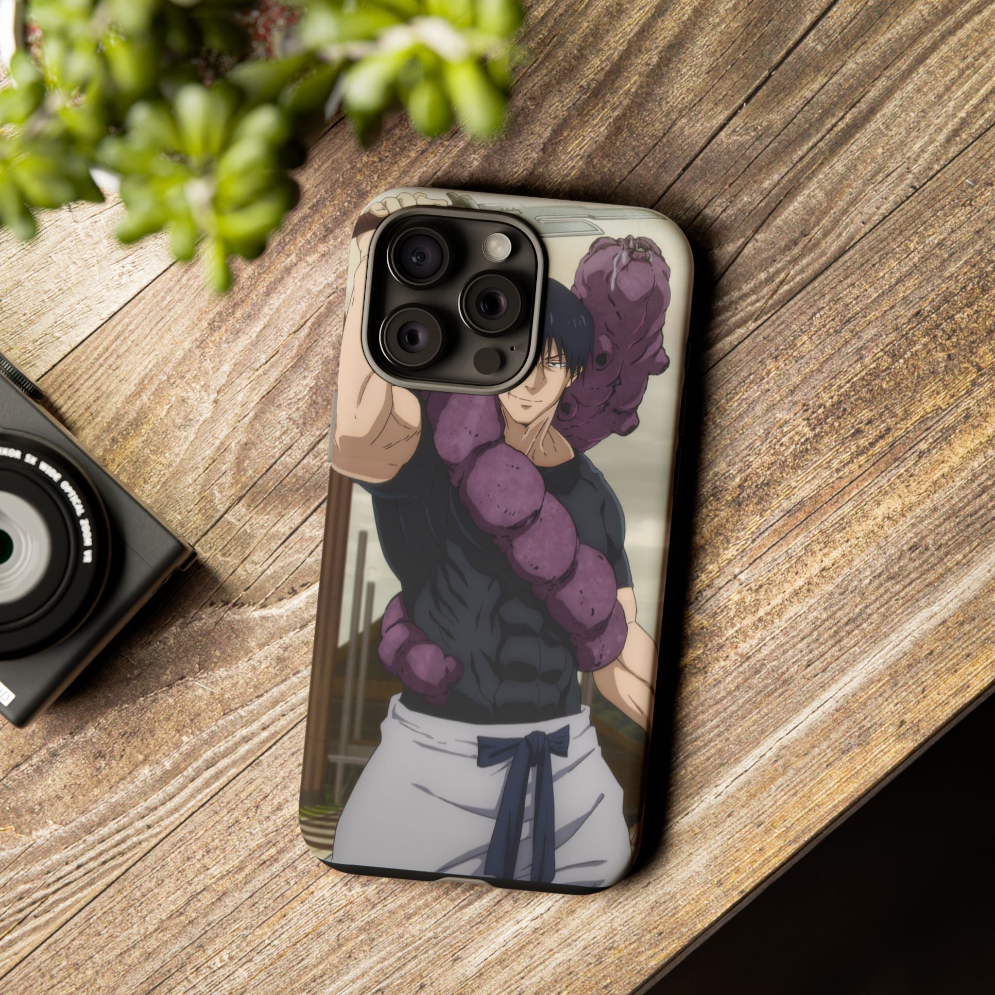 Toji Fushiguro Anime Phone Case — Jujutsu Kaisen Character Protective iPhone Cover