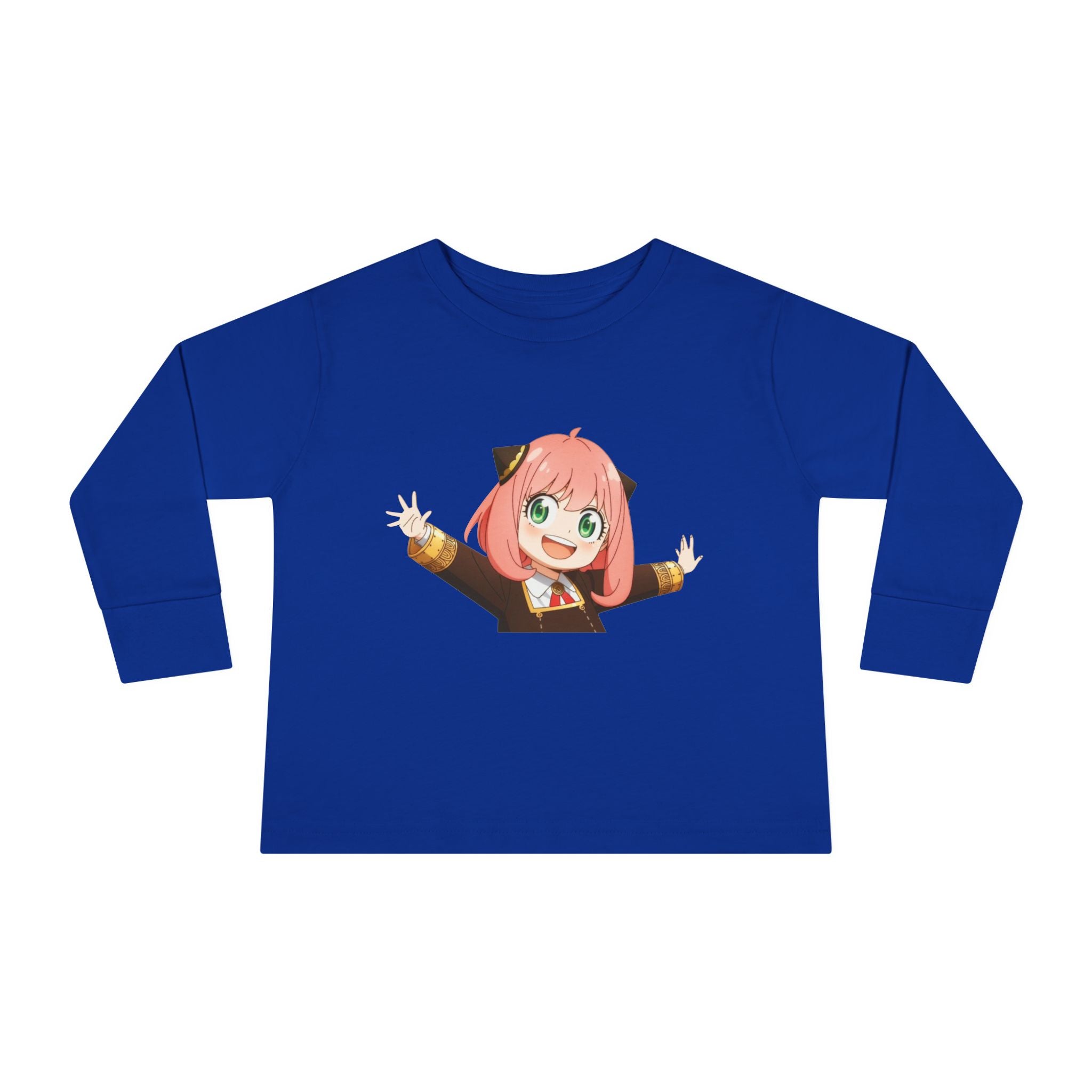 Spy x Family Anya Toddler Long Sleeve Tee — Cute Anime Kid Shirt
