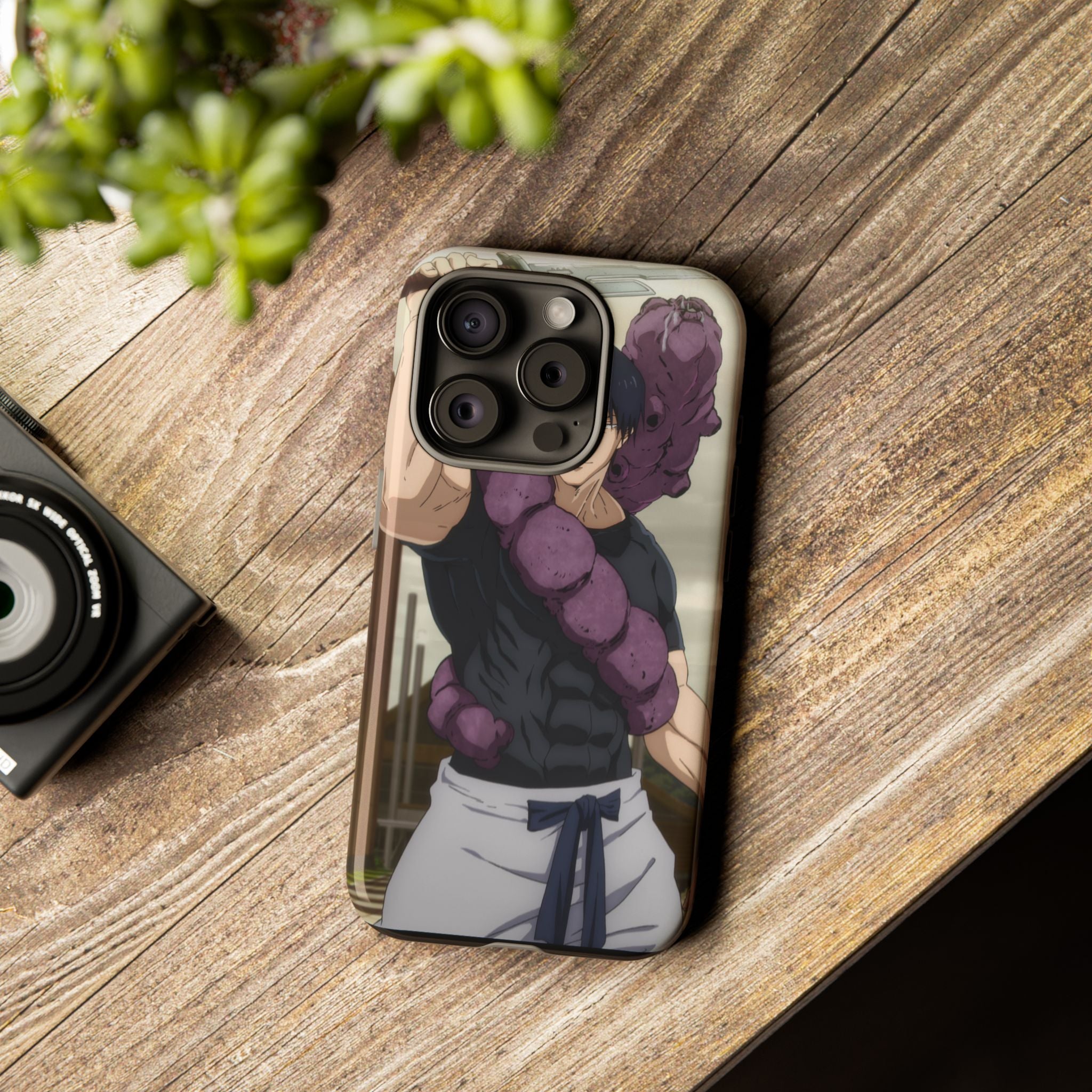 Toji Fushiguro Anime Phone Case — Jujutsu Kaisen Character Protective iPhone Cover