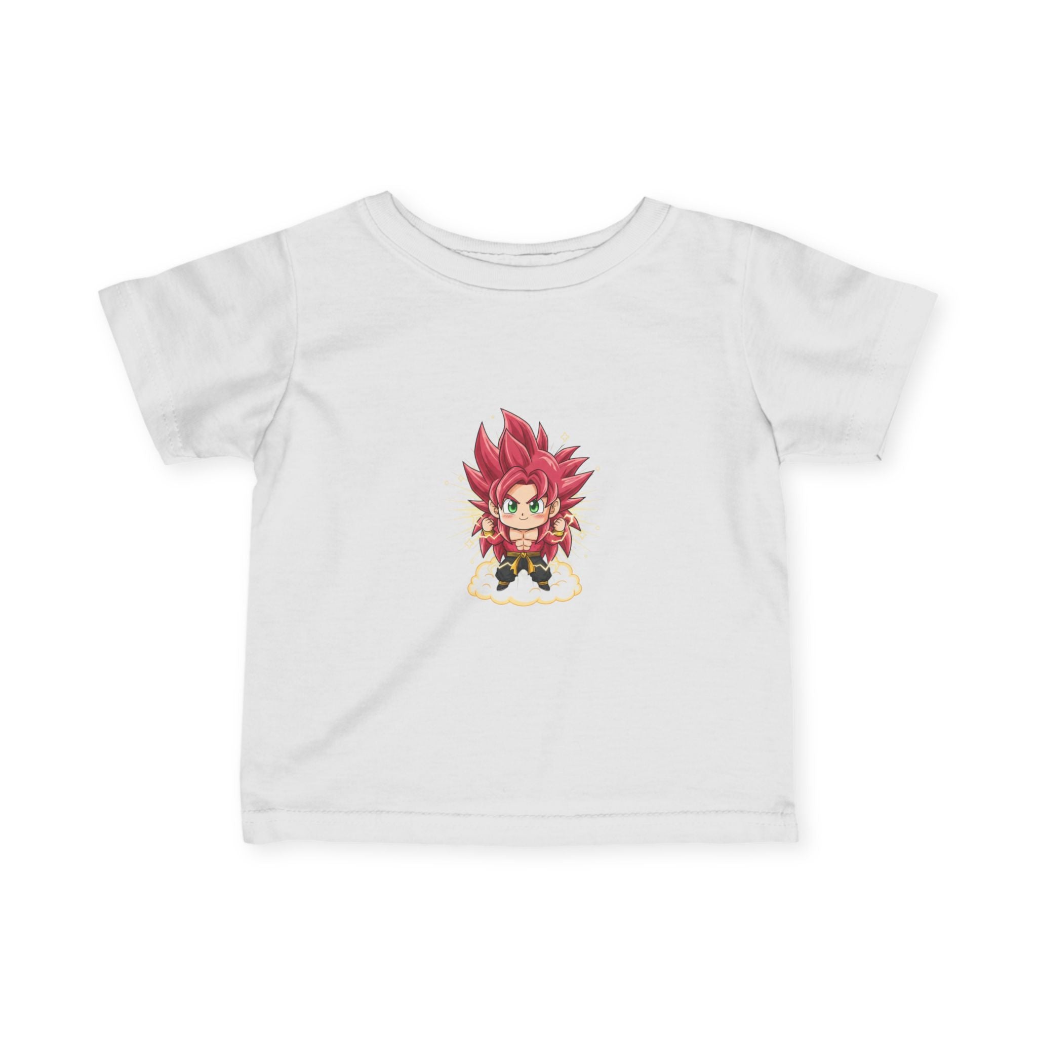 Infant dragon ball daima Tee — Cute Chibi Super Saiyan 4 Baby Shirt