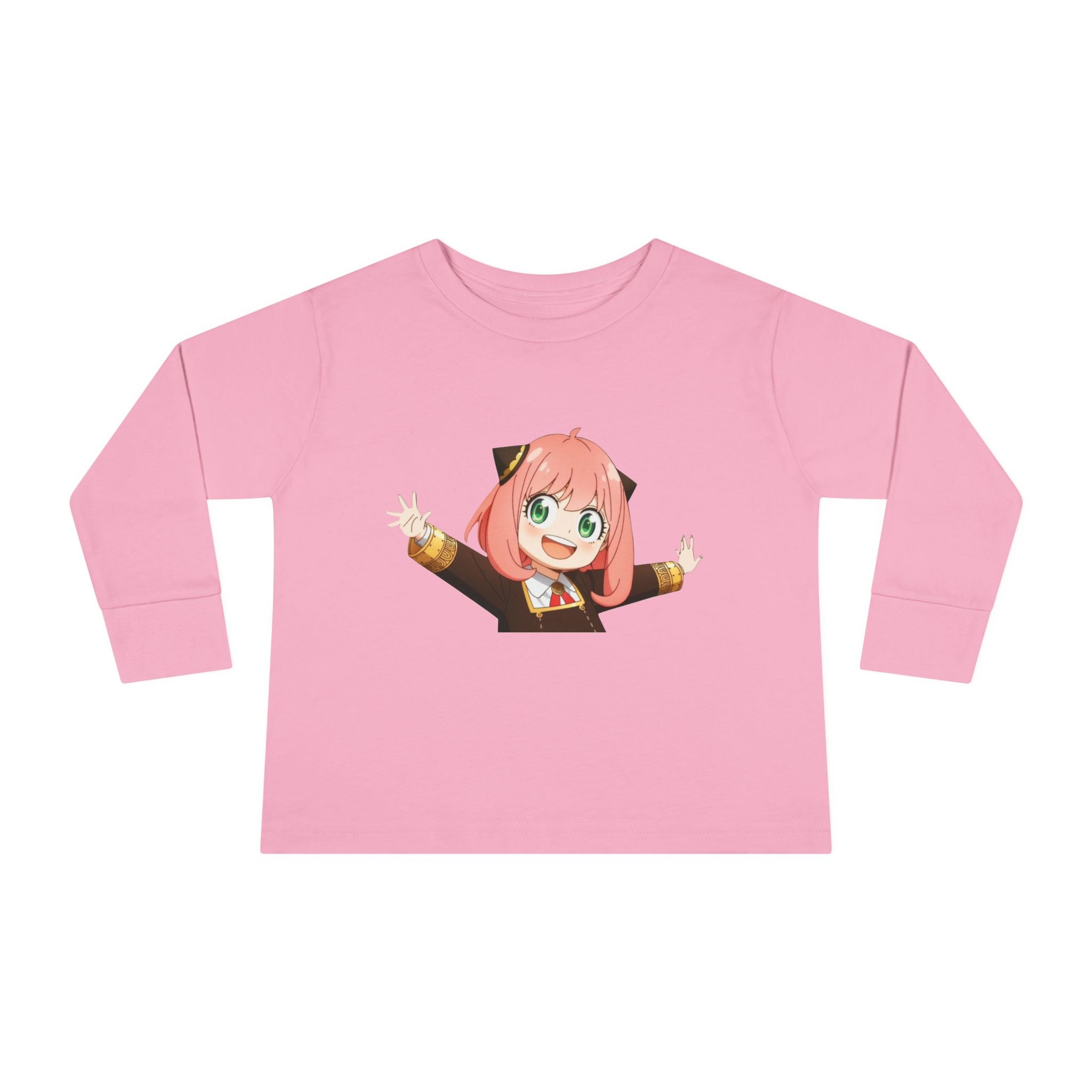 Spy x Family Anya Toddler Long Sleeve Tee — Cute Anime Kid Shirt