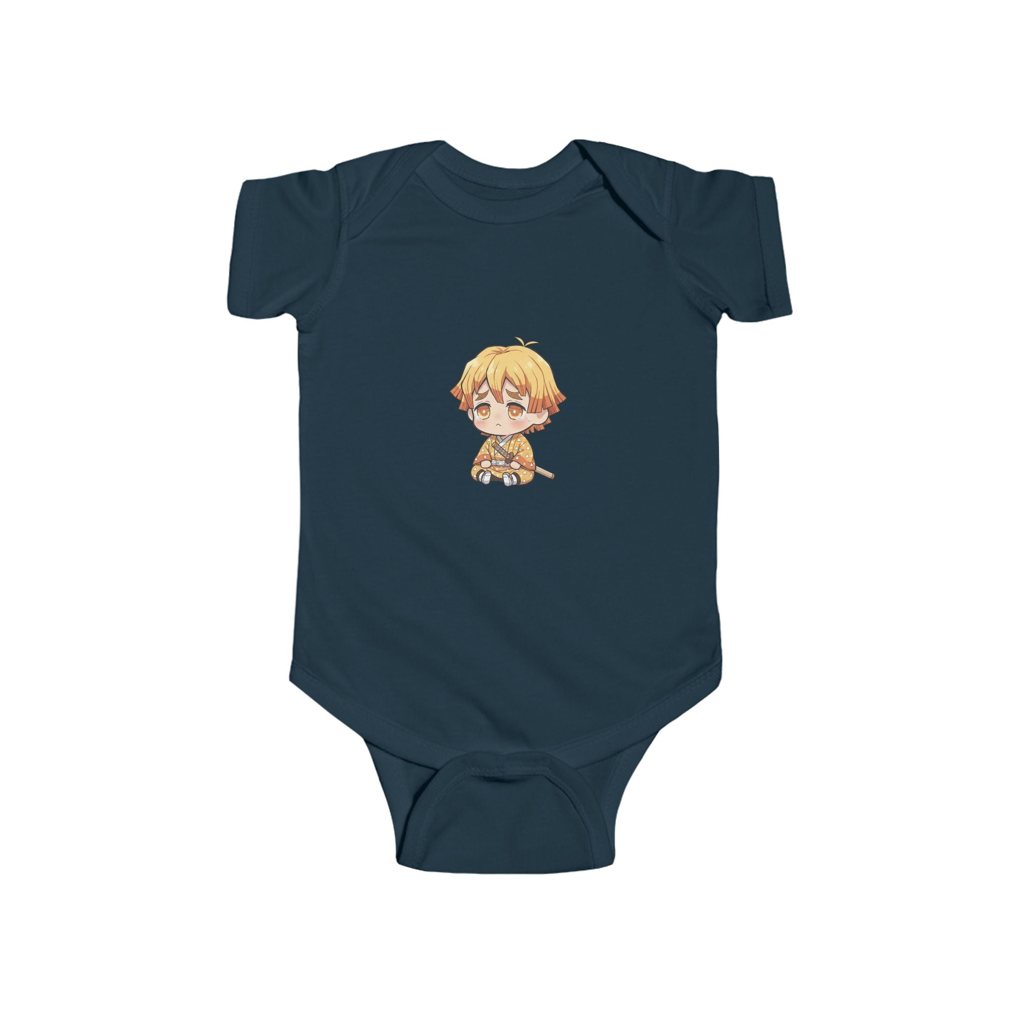 Zenitsu Baby Bodysuit – "Eat Sleep Zenitsu Repeat" Cute Anime Infant Onesie