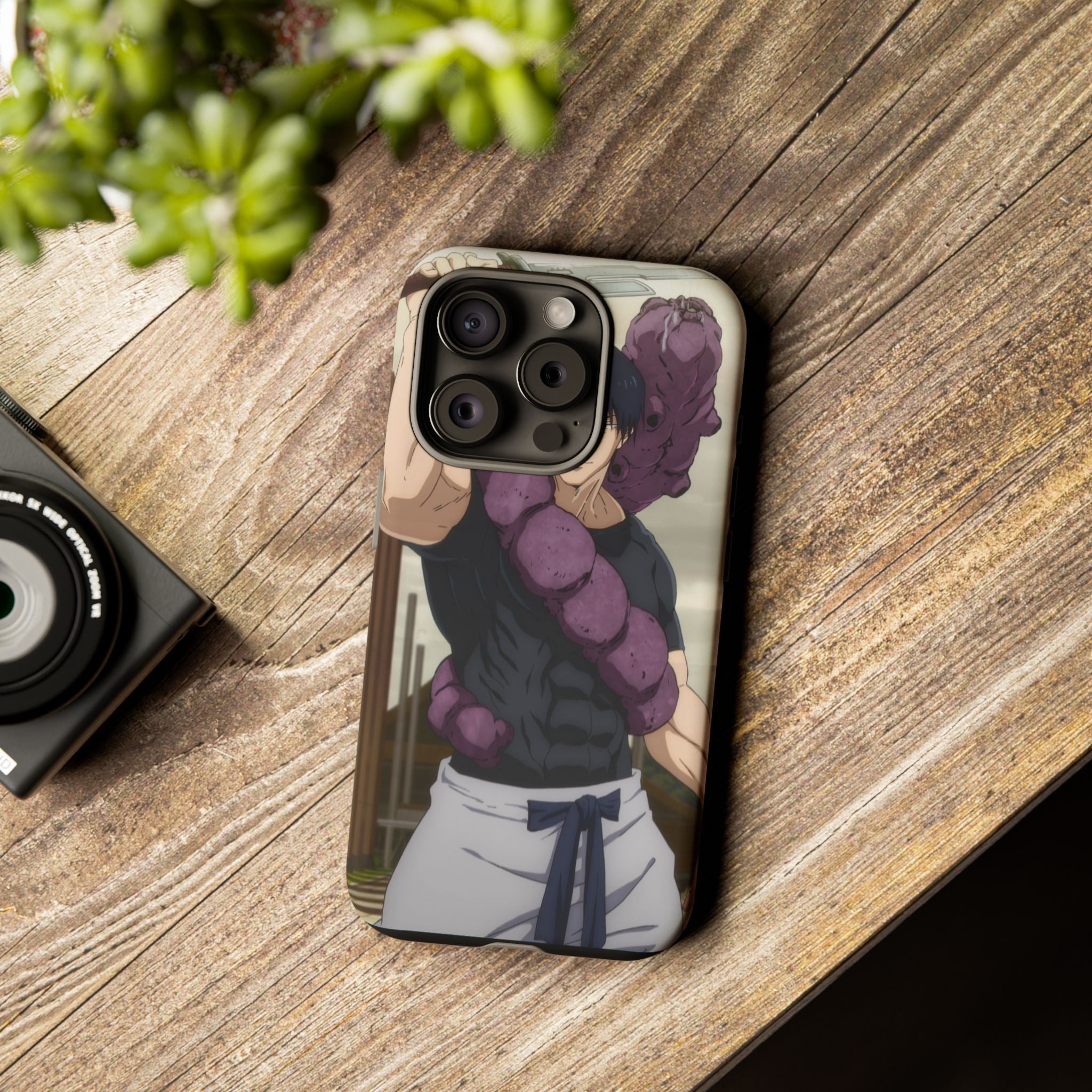 Toji Fushiguro Anime Phone Case — Jujutsu Kaisen Character Protective iPhone Cover
