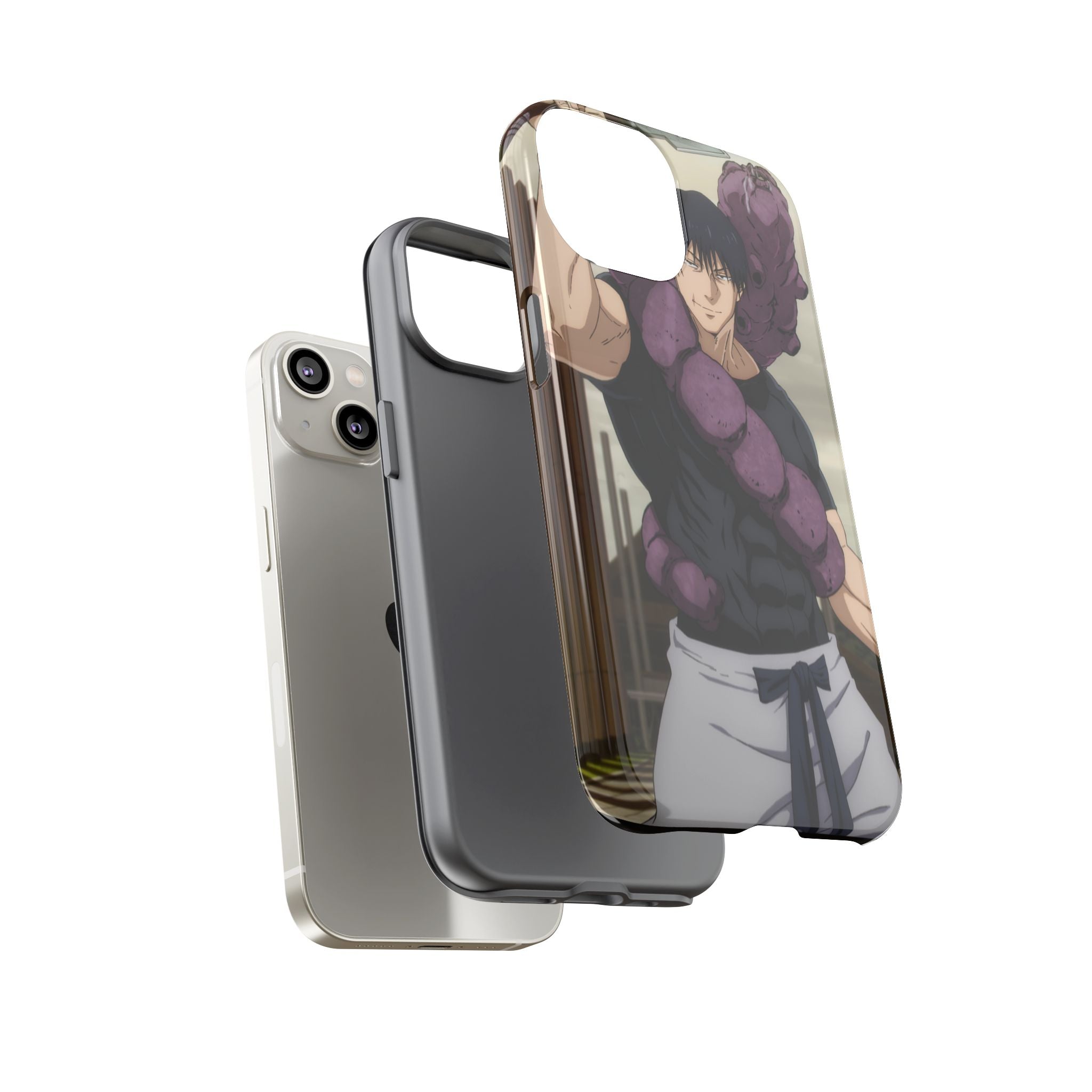 Toji Fushiguro Anime Phone Case — Jujutsu Kaisen Character Protective iPhone Cover