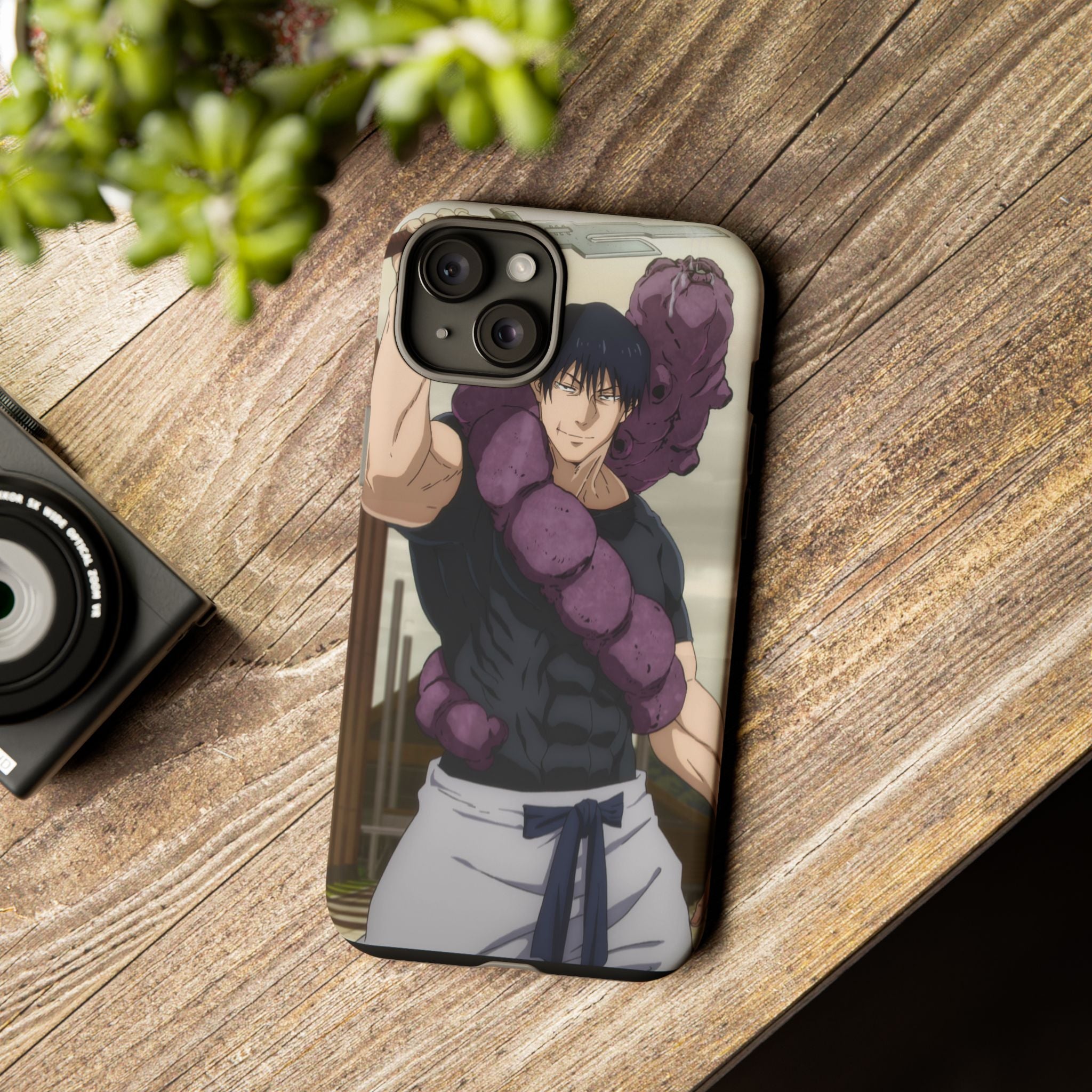 Toji Fushiguro Anime Phone Case — Jujutsu Kaisen Character Protective iPhone Cover