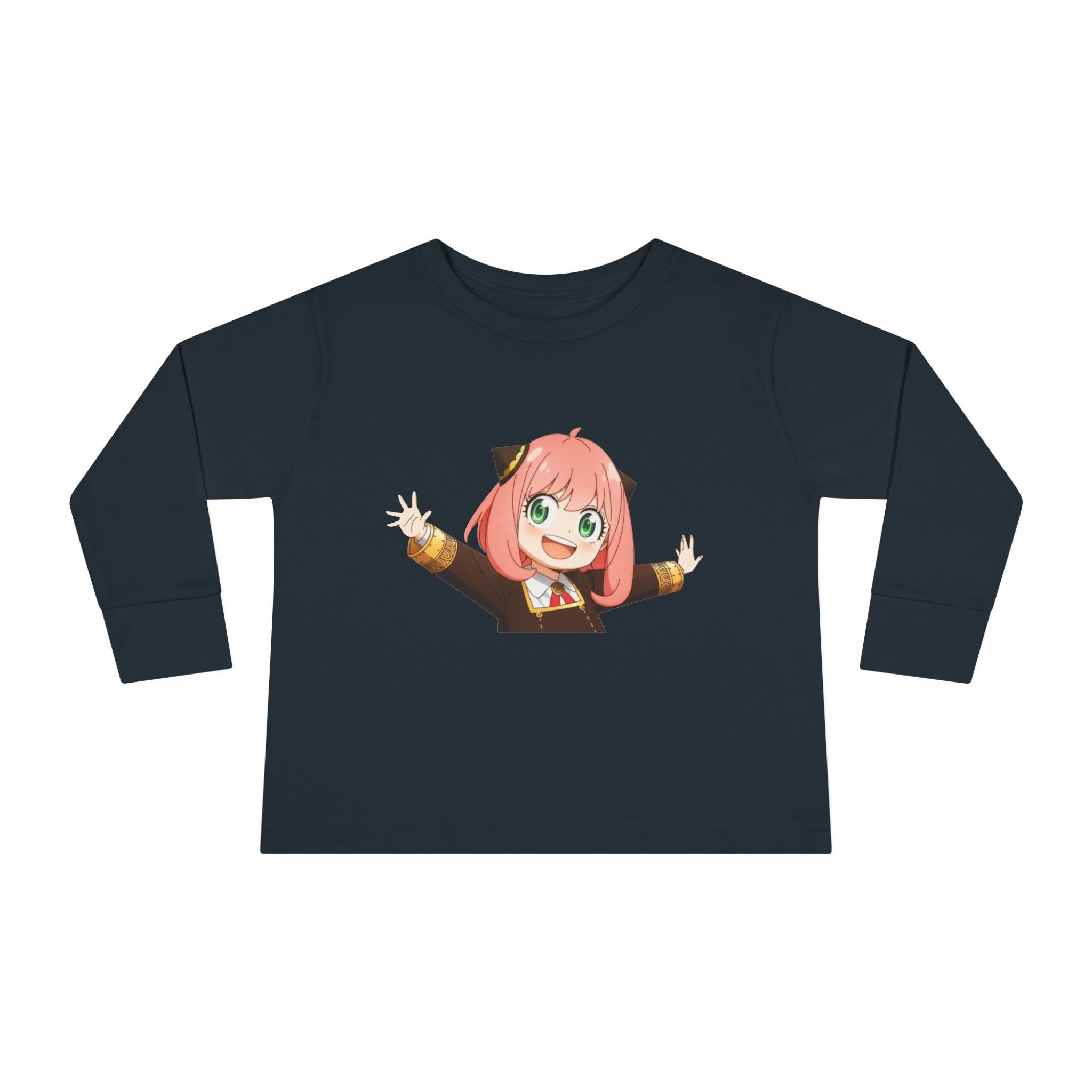Spy x Family Anya Toddler Long Sleeve Tee — Cute Anime Kid Shirt