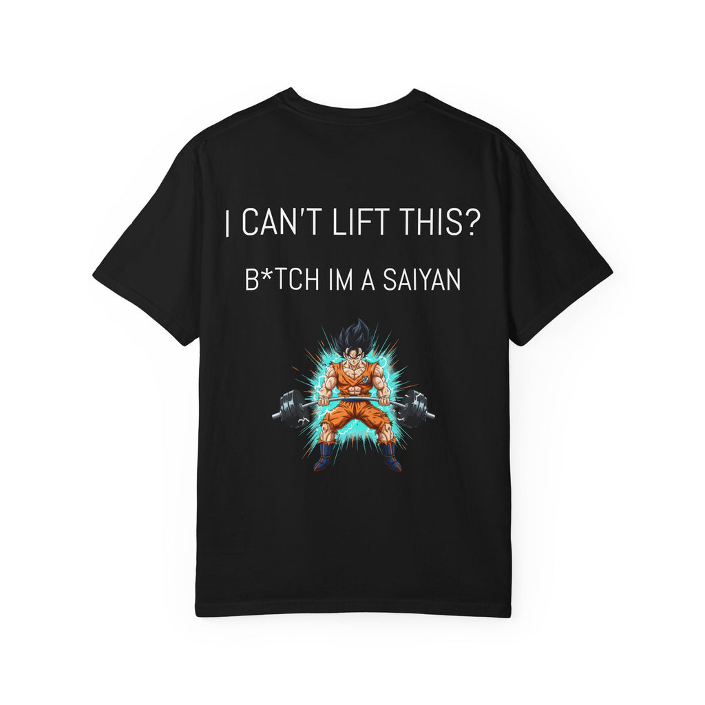Saiyan Powerlifting T-Shirt — “I Can’t Lift This? B*tch I’m a Saiyan”