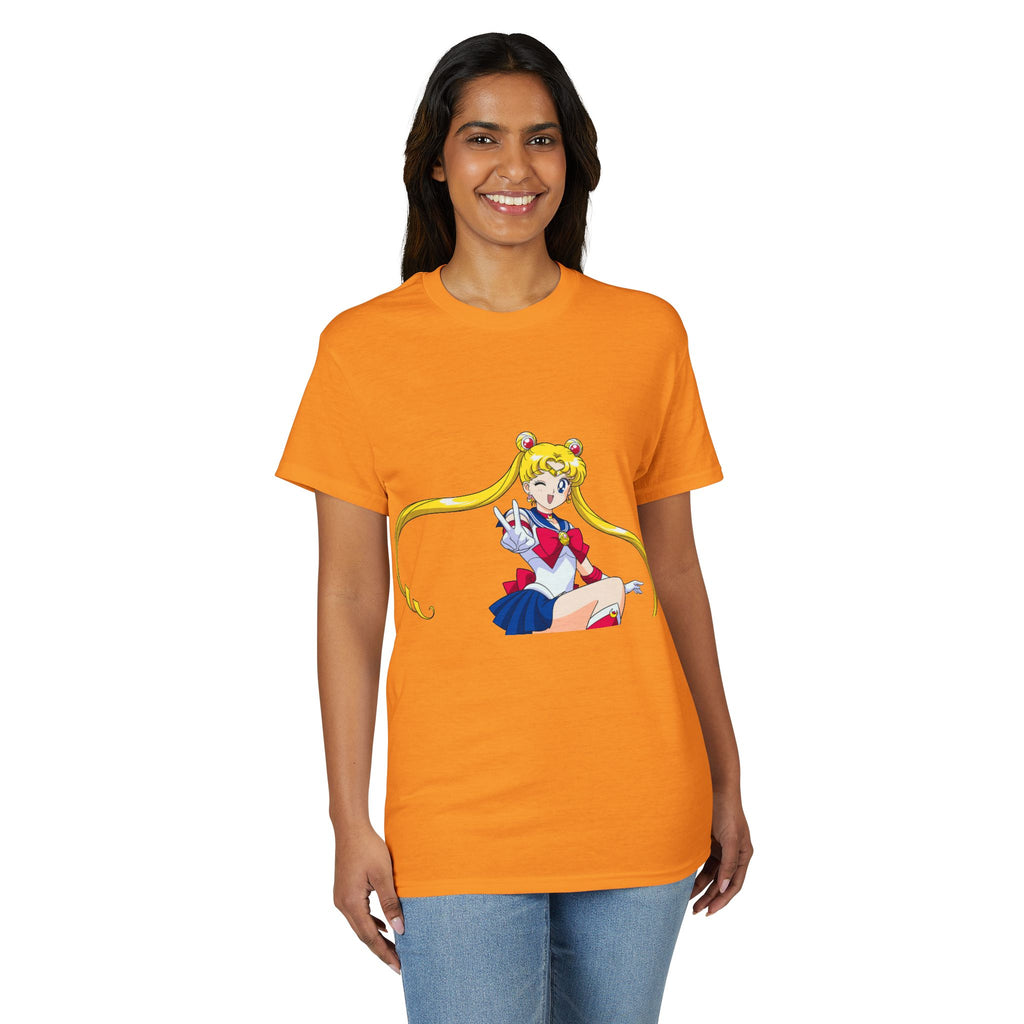 Sailor moon -Inspired Anime Girl Graphic T-Shirt